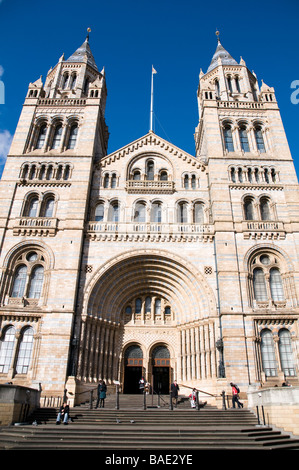 Musée d'Histoire Naturelle entrée principale Banque D'Images