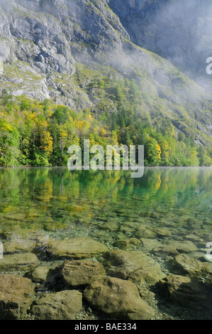 Bodensee, parc national de Berchtesgaden, en Bavière, Allemagne Banque D'Images