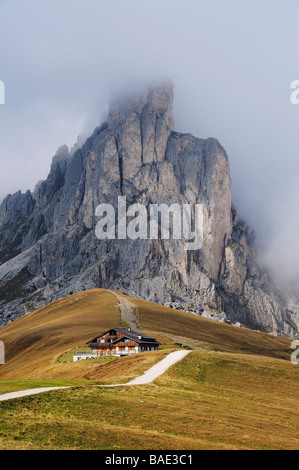 La Gusella, Montagne Passo Giau, Dolomites, Tyrol du Sud, Italie Banque D'Images