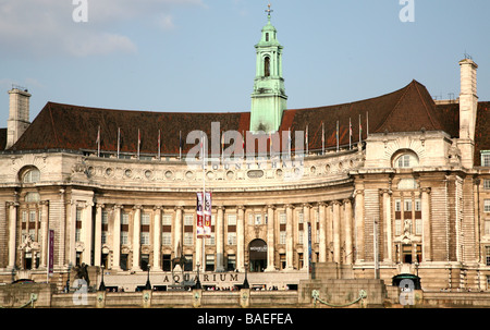 County Hall London 2009 Banque D'Images