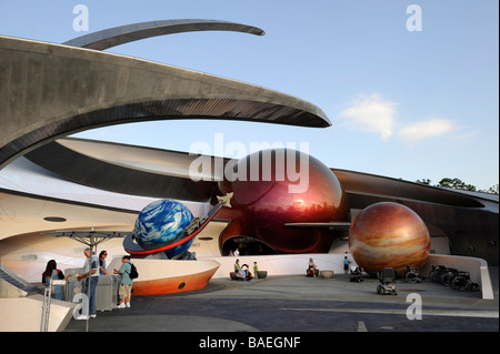 L'espace de la Mission à Walt Disney World Epcot Center Parc à thème central d'Orlando en Floride Banque D'Images