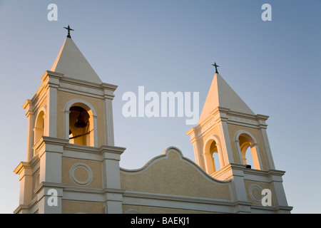 Mexique San Jose del Cabo Tour de Iglesia San Jose église construite sur le site de l'original espagnol mission Banque D'Images