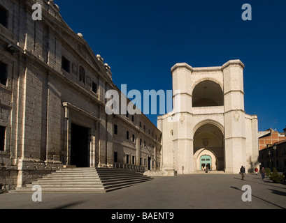 Plaza de San Benito en Valladolid en Espagne place St Benito Banque D'Images