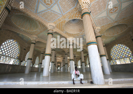 Grande Mosquée, Touba, République du Sénégal, l'Afrique Banque D'Images