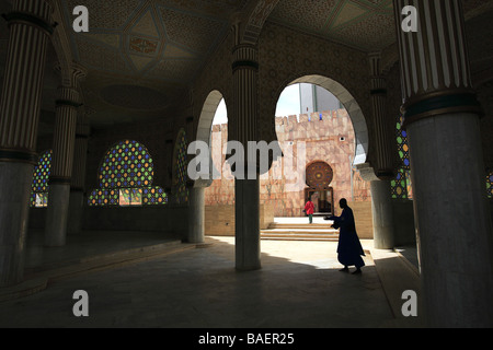 Grande Mosquée, Touba, République du Sénégal, l'Afrique Banque D'Images