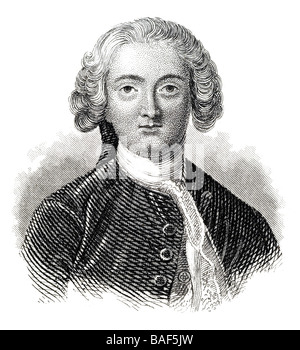 Claude Adrien Helvétius Banque D'Images