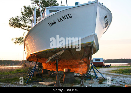 Bateau de la baie de Chesapeake Banque D'Images