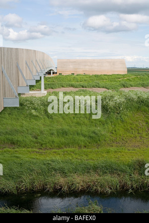 Welney Wildfowl and Wetland Trust, Welney Wisbech, Royaume-Uni, Alliés et Morrison, Welney Wildfowl and wetland trust Voir Banque D'Images