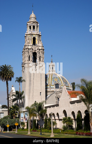 Musée de l'homme le long de El prado Balboa Park San Diego California usa Banque D'Images