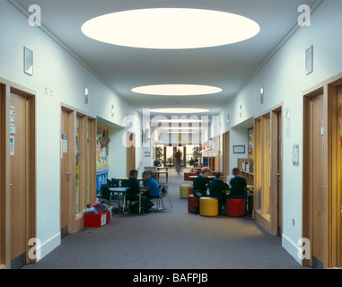 Samworth Enterprise Academy, Leicester, Royaume-Uni, Feilden Clegg Bradley Architectes, Samworth enterprise junior academy Banque D'Images