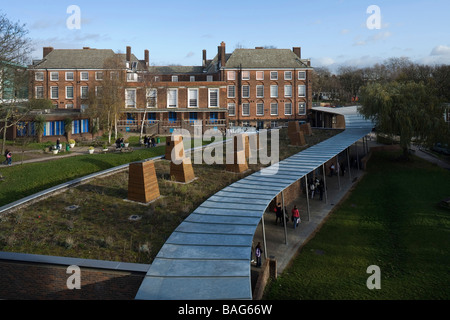 Le Parlement Hill School, Londres, Royaume-Uni, Haverstock Associates LLP, la colline du Parlement, l'école de design et de technologie. Banque D'Images