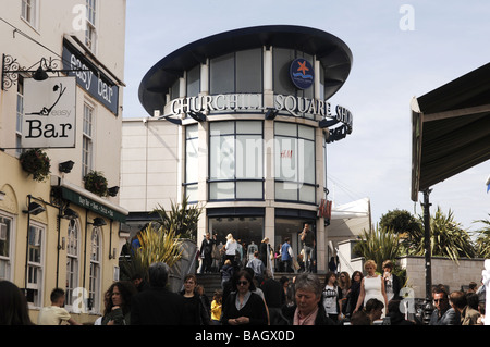 La Churchill Square Shopping Centre à Brighton Banque D'Images