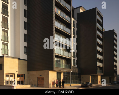 CLARENCE DOCK, CAREY Jones Architects, Leeds, Royaume-Uni Banque D'Images