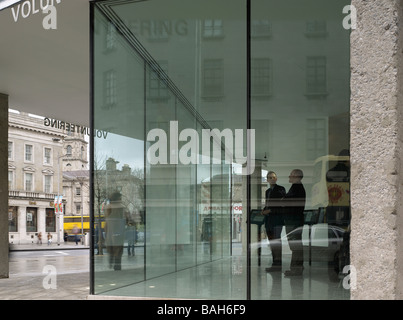 Le bénévolat et l'aide irlandaise Information Centre, Dublin, Irlande, de Paor Architects, l'aide irlandaise le bénévolat et de l'information Banque D'Images