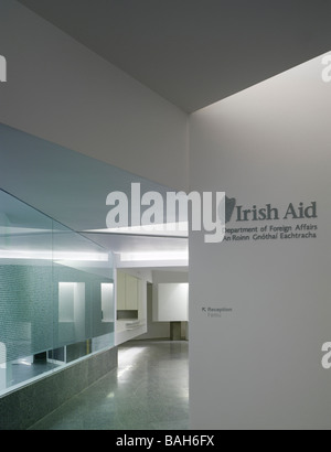 Le bénévolat et l'aide irlandaise Information Centre, Dublin, Irlande, de Paor Architects, l'aide irlandaise le bénévolat et de l'information Banque D'Images