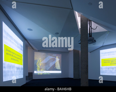 Le bénévolat et l'aide irlandaise Information Centre, Dublin, Irlande, de Paor Architects, l'aide irlandaise le bénévolat et de l'information Banque D'Images