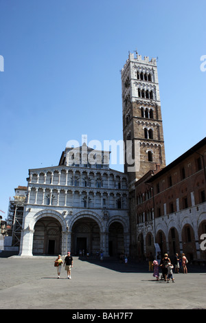 Lucca : Cathédrale de St Martin Banque D'Images