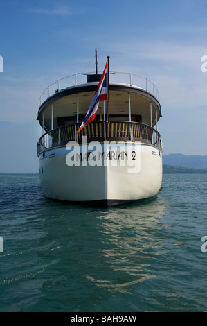 Maid Marian 2, Phuket, Thailand, flux intérieurs, Maid Marian 2 Stern de l'extérieur. Banque D'Images