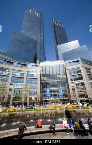 Time Warner Center New York City Banque D'Images