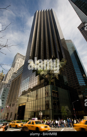 Trump Tower New York City Banque D'Images