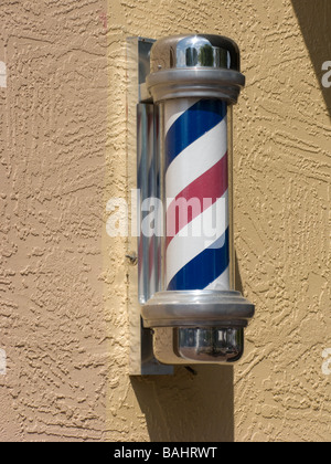 Pôle barber shop Banque D'Images