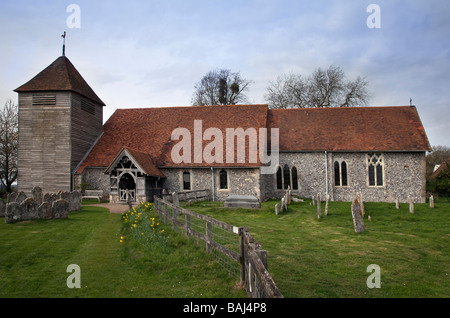 Église St Marys, fournitures médicales, Hampshire, Englande Banque D'Images