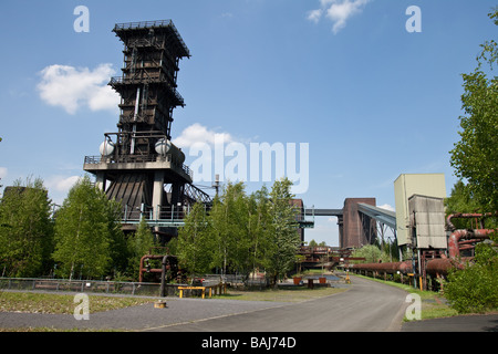 Bâtiments de Zeche Zollern mine de charbon d'antiquités en NRW, Rhénanie du Nord-Westphalie, Dortmund, Allemagne. Banque D'Images