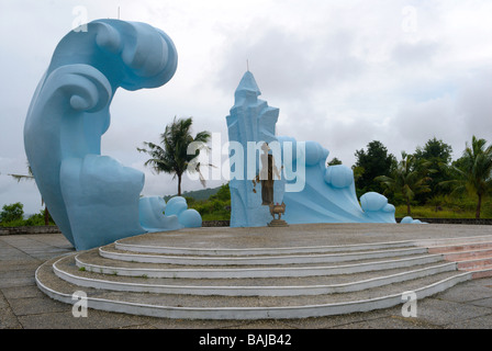 Monument au centre de l'île Phu Quoc, Vietnam. Banque D'Images