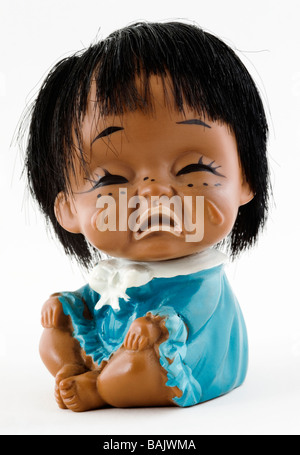 Petit pleurer plastique "baby doll" Banque D'Images