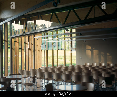 AVENHAM PARK PAVILION, MCCHESNEY ARCHITECTES, Preston, Royaume-Uni Banque D'Images