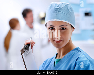 Femme médecin Banque D'Images