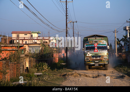 camion en Asie Banque D'Images