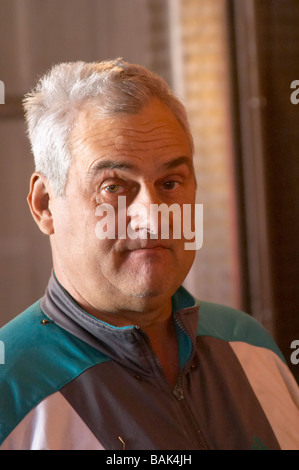 Gérard Bonnefond propriétaire domaine g bonnefond ampuis Rhône France Banque D'Images