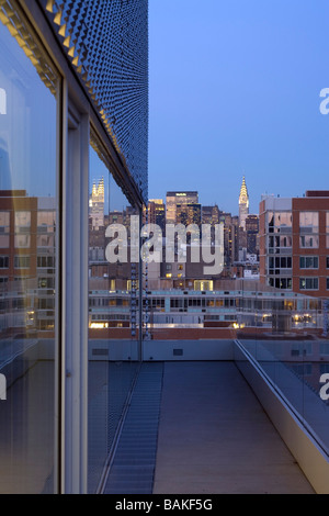 Museum of Contemporary Art, New York, United States, Sanaa Kazuyo Sejima  + Ryue Nishizawa, Musée d'art contemporain de vue Banque D'Images