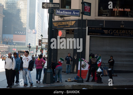 Mexican Day Parade New York City Banque D'Images