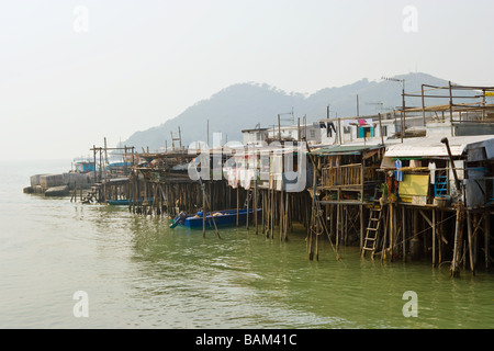 Tai o village Lantau Island Banque D'Images