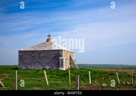 St Aldhelm's Chapel St Chef Aldhelms à l'île de Purbeck Dorset UK 2009 Banque D'Images