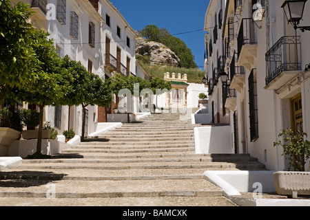 Calle Tìpica Carcabuey Cordoue Provincia Andalucía España rue typique de Carcabuey Cordoue Andalousie Espagne Banque D'Images