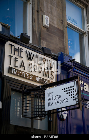 Le salon de thé Willow, Buchanan Street Glasgow Ecosse Banque D'Images