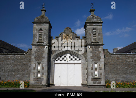 L'clotworthy art centre une ancienne auberge et des écuries pour Château d'Antrim en Irlande du Nord Banque D'Images