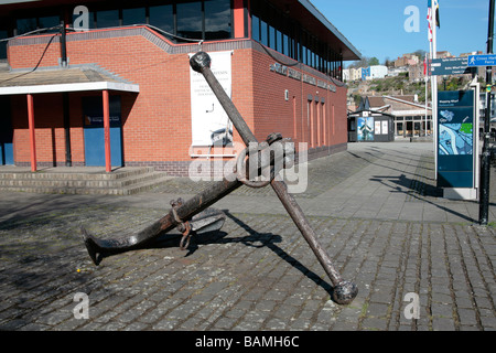 L'ancre en maritime heritage centre bristol Banque D'Images