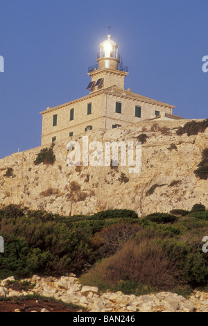 Phare de l'île Palagruza Dalmatie Croatie Banque D'Images