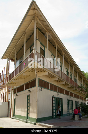 Panama.Panama city.Vieille Ville et l'architecture traditionnelle. Banque D'Images