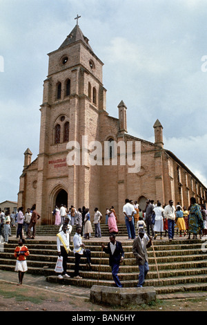 L'église de la Vierge Immaculée au Rwanda Banque D'Images