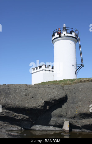 L'extérieur de l'elie leuchtturm fife east neuk ecosse avril 2009 Banque D'Images