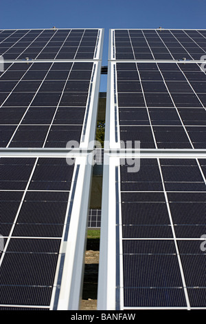Panneaux photovoltaïques Banque D'Images