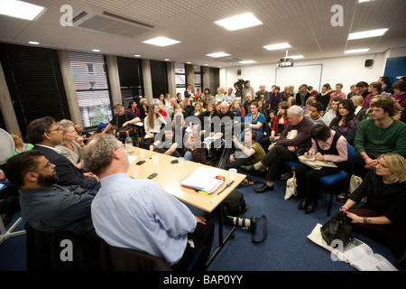 La Convention sur la liberté moderne Londres Angleterre 28 Février 2009 La torture et le déclin de normes relatives aux droits de l'homme Banque D'Images