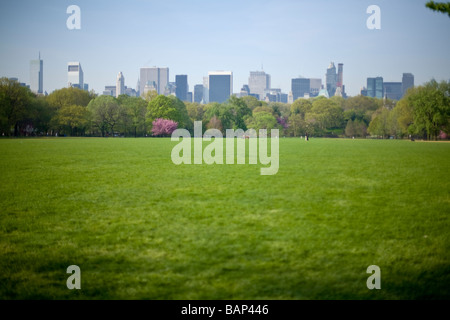 Printemps dans Central Park 2009 Banque D'Images