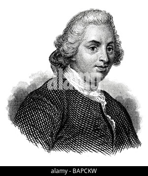 Jean-Baptiste-Louis Gresset Banque D'Images