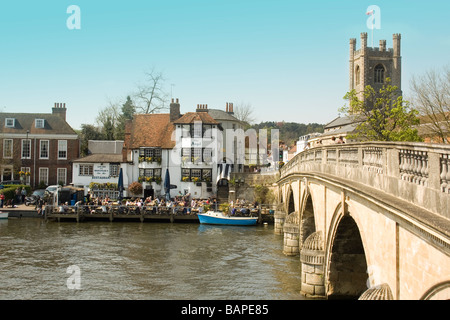 L'Ange pub, Henley-on-Thames, Oxfordshire, Angleterre Banque D'Images